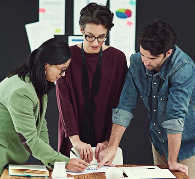 Collaborate with the team; it makes for a better workflow in your web development internship in Chennai.
